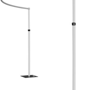 10x10ft Curve Backdrop Stand - Adjustable Pipe and Drape