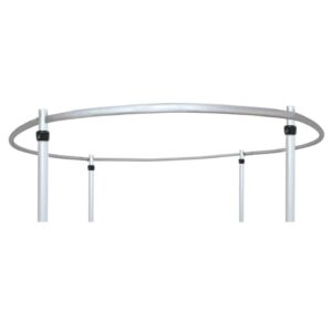 10ft Pipe and Drape Adjustable Round Crossbar