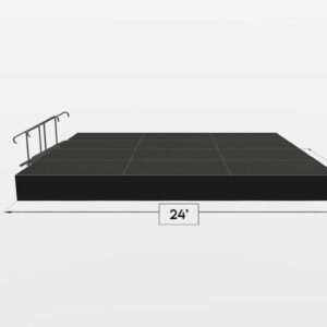 Portable 24' x 16' Stage Package