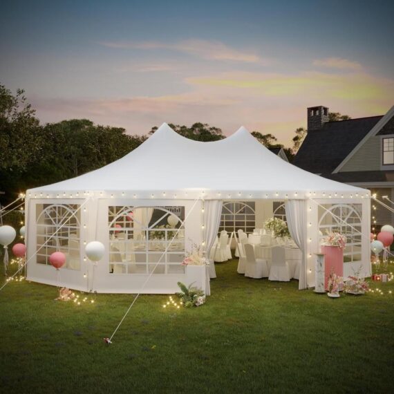 Dodecagonal Heavy Duty Canopy Tent