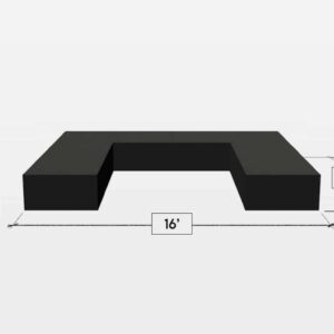 Portable U-Shape Stage