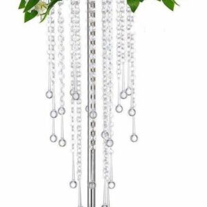 Flowers Crystal Beads Centerpiece