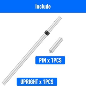 10ft Pipe and Drape Adjustable Upright Pipe & Pin