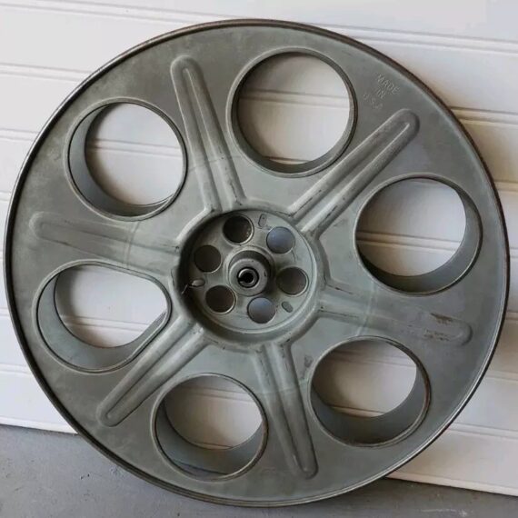 Hollywood Vintage Metal Movie Reel, 35mm